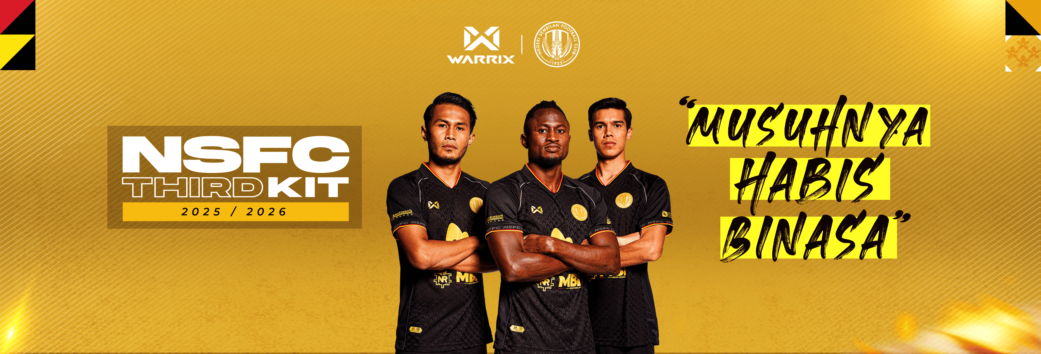 NSFC Jersey 25/26 (3RD KIT) – WARRIX