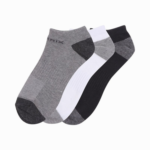 WARRIX Basic Hidden Ankle Socks 3 Pairs Unisex Sports Lifestyle